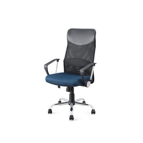 メッシュバックチェア ハイバック ネイビー