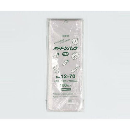 HEIKO ポリ袋 ボードンパック 穴ありタイプ 厚み0.025mm No.12-70 100枚