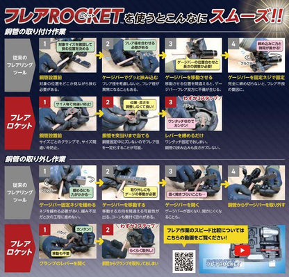 フレアROCKET用クランプセット