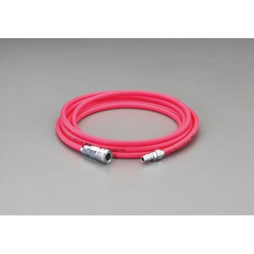 8.5/12.5mm×5m エアーホース(カプラー付・PVC)