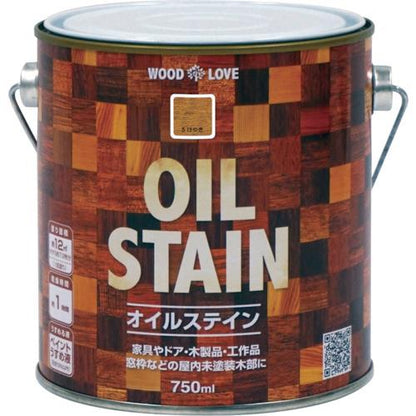 油性オイルステイン 750ml Sケヤキ