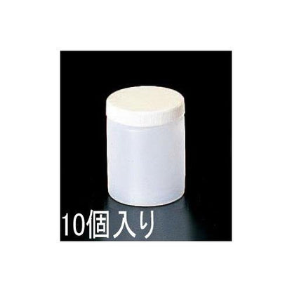 φ 74× 71mm/0.20L 広口ポリ容器(10個)