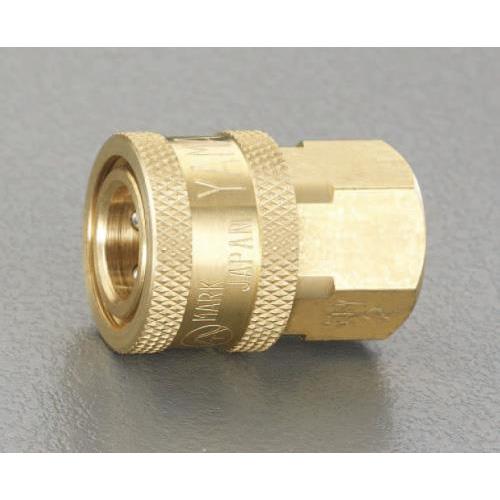 Rc 3/4” 雌ねじカップリング(中圧用/真鍮)