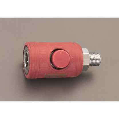 1/4” エアーカップリングソケット(ボタン式)