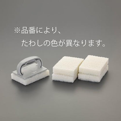 88×127mm たわし(ホルダー付/白)