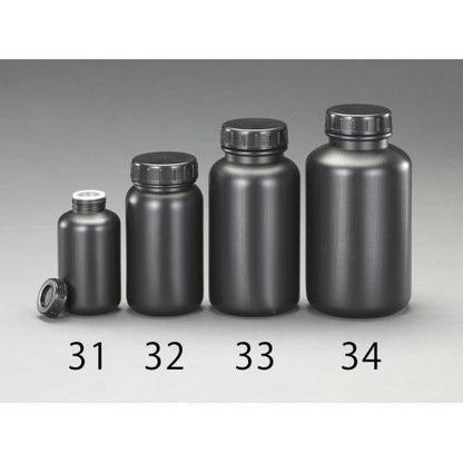 φ100×188mm/1L 遮光型広口ポリ容器