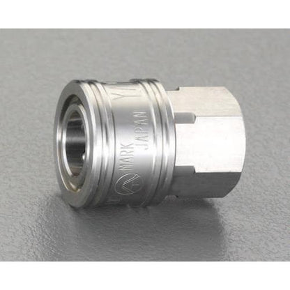 Rc 1/4” 雌ねじカップリング(中圧用/ステンレス)