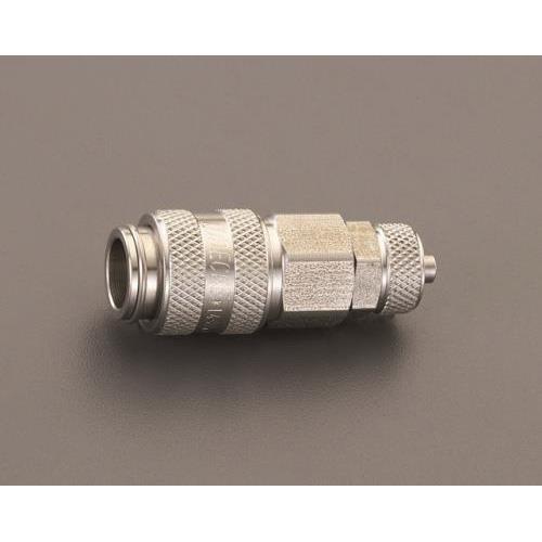 6×8mm ウレタンホースカップリング(ステンレス製/ワンプッシュ)