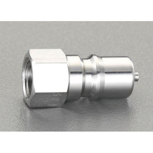 Rc 1/4” 雌ねじプラグ(ストップ付/ステンレス製)
