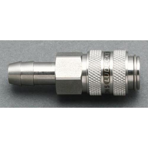 9mm ウレタンホースカップリング(ステンレス製/ワンプッシュ)