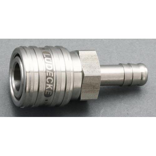 8mm ウレタンホースカップリング(ステンレス製/ワンプッシュ)