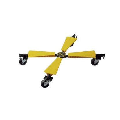 コンパクトカート エックスカート 耐荷重65kg 黄 350×450×100mm
