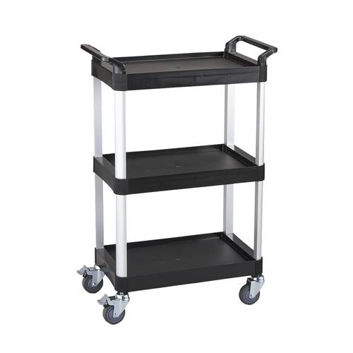 ツールカート KT-168 黒 605×320×890mm トレイ3段