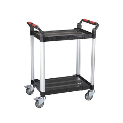 ツールカート KT-707E 黒 750×460×940 トレイ2段