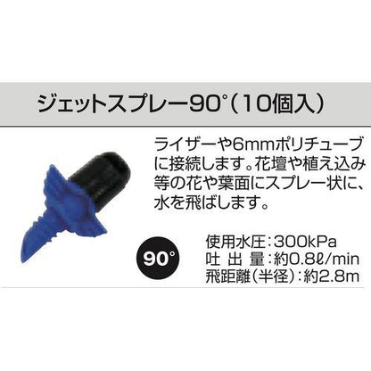ジェットスプレー90°