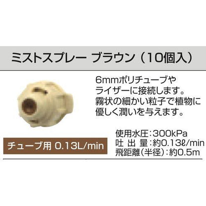 ミストスプレー ブラウン