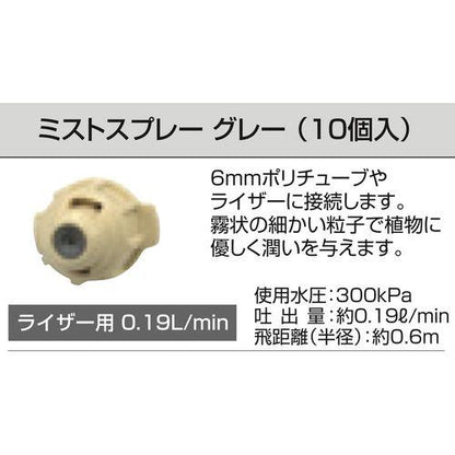 ミストスプレー ライザー用