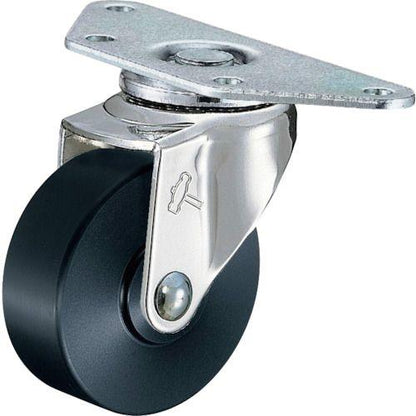 ハンマー Eシリーズコーナー 旋回式MCナイロン車輪 50mm