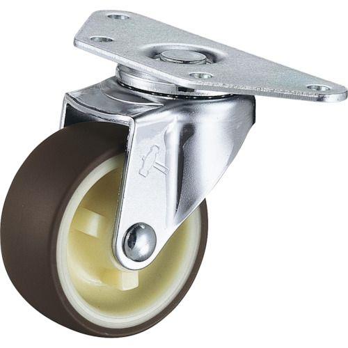 ハンマー Eシリーズコーナー 旋回式ウレタン車輪(ナイロンホイール)40mm