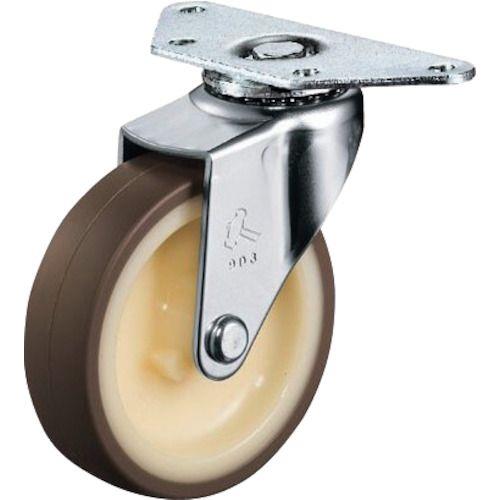 ハンマー Eシリーズコーナー 旋回式ウレタン車輪(ナイロンホイール)65mm