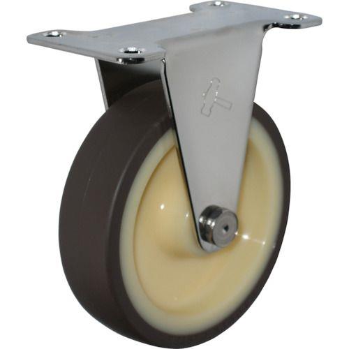 ハンマー Eシリーズオールステンレス 固定式ウレタン車輪(ナイロンホイール)125mm