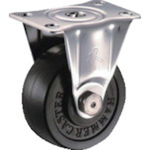 ハンマー Sシリーズオールステンレス 固定式ゴム車輪 65mm