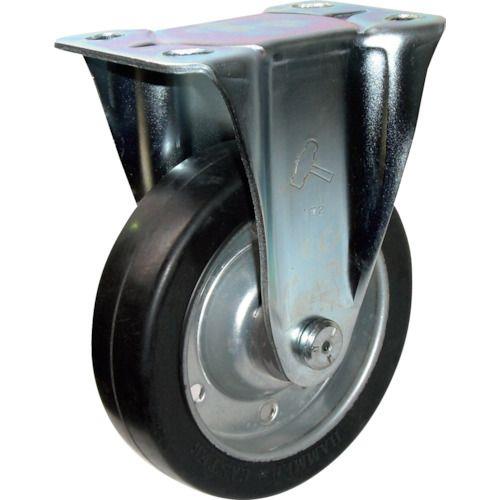 ハンマー 固定式ゴム車輪(ワイドタイプ)125mm