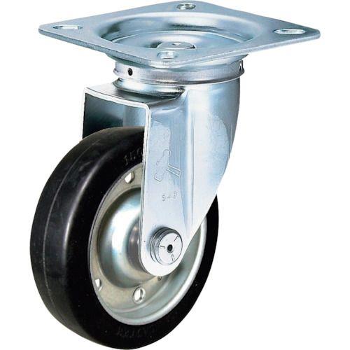 ハンマー 旋回式ゴム車輪(ワイドタイプ)100mm