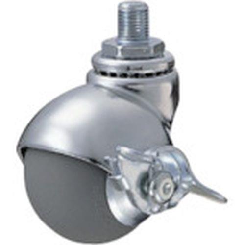 ハンマー ねじ込み式UNF1/2 旋回式ウレタン車輪 50mm ストッパー付