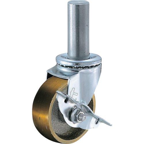 ハンマー 差込み式 旋回式イモノ車輪 65mm ストッパー付