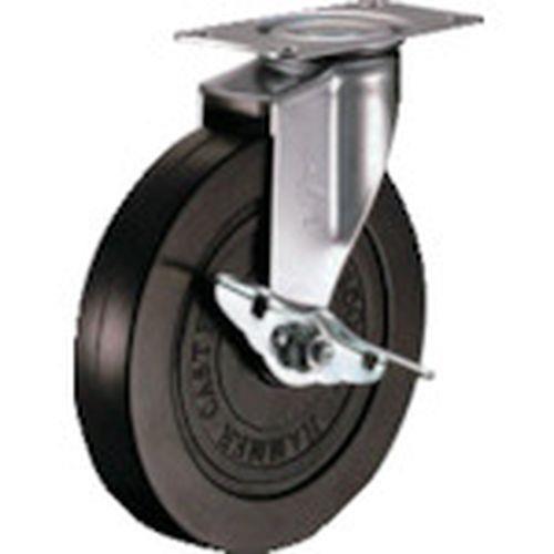ハンマー Eシリーズ旋回式ゴム車輪 150mm ストッパー付