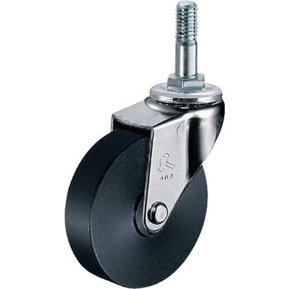 ハンマー 半ねじ込み旋回式MCナイロン車輪 65mm W3/8