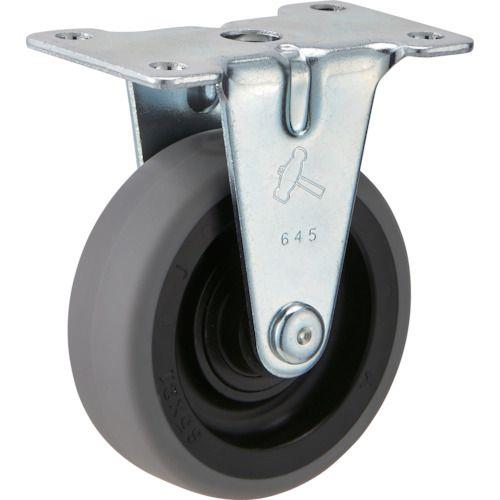 ハンマー 静音固定式エラストマー車輪(PPホイール・ボールベアリング)65mm