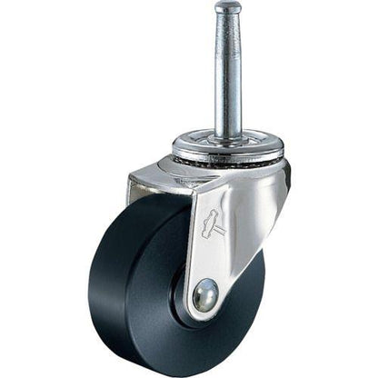 ハンマー 差込み旋回式MCナイロン車輪 40mm