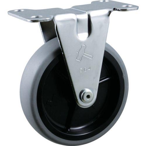 ハンマー 固定式エラストマー車輪(PPホイール)100mm