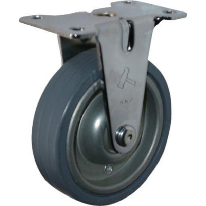 ハンマー 固定式ゴム車輪(スチールホイール)65mm
