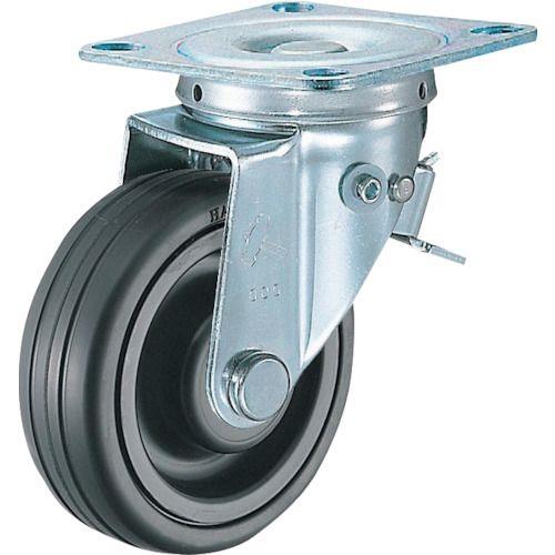 ハンマー スイッチキャスター イモノ車輪(ナイロンホイール・ボールベアリング)125mm