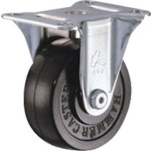 ハンマー 固定式ゴム車輪 75mm