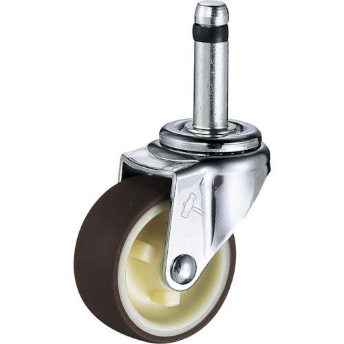 ハンマー 差込み旋回式ウレタン車輪(ナイロンホイール)50mm