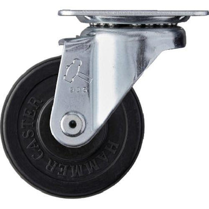 ハンマー 旋回式ゴム車輪 65mm