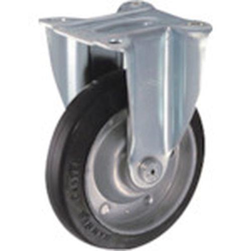 ハンマー 固定式ゴム車輪(ローラーベアリング)150mm