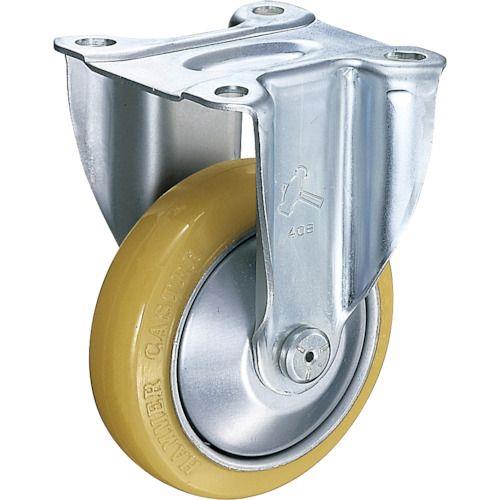ハンマー 固定式ウレタン車輪(スチール・ローラーベアリング)100mm