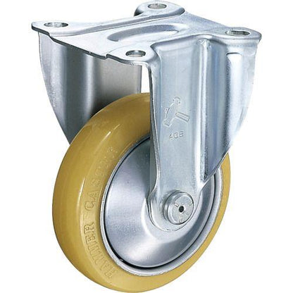 ハンマー 固定式ウレタン車輪(スチール・ローラーベアリング)100mm