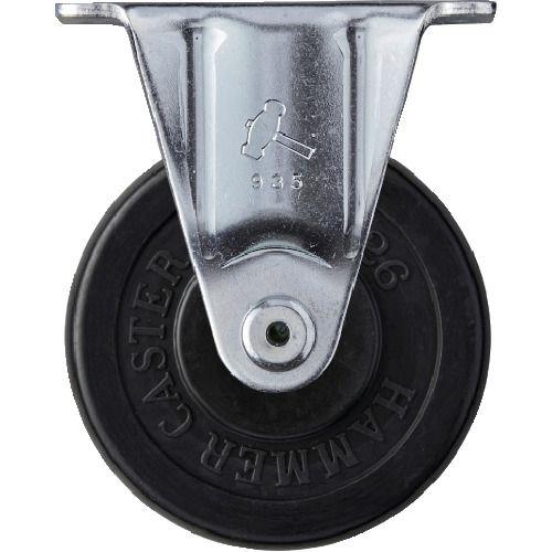 ハンマー 固定式ゴム車輪 65mm