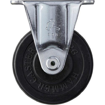 ハンマー 固定式ゴム車輪 65mm