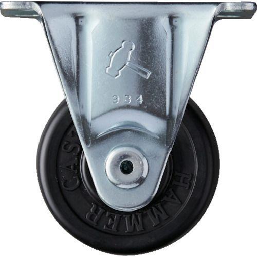 ハンマー 固定式ゴム車輪 50mm