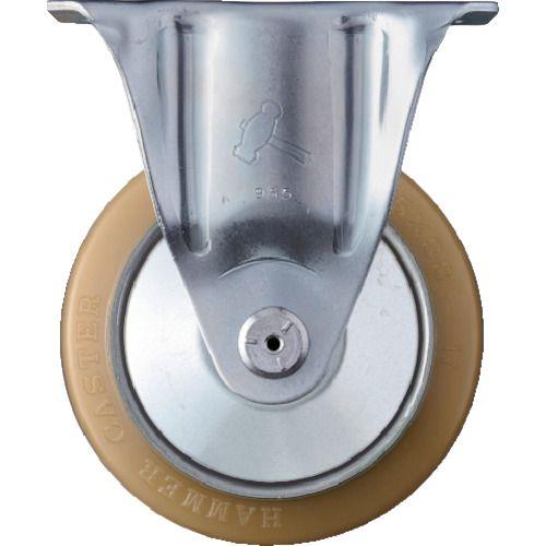 ハンマー 固定式ウレタン車輪(スチールホイール・ローラーベアリング)125mm