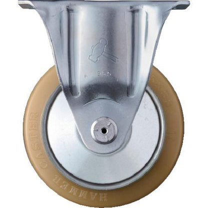 ハンマー 固定式ウレタン車輪(スチールホイール・ローラーベアリング)125mm