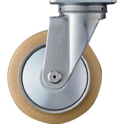 ハンマー 旋回式ウレタン車輪(スチールホイール・ローラーベアリング)150mm