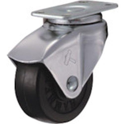 ハンマー 平付け旋回式ゴム車輪 50mm